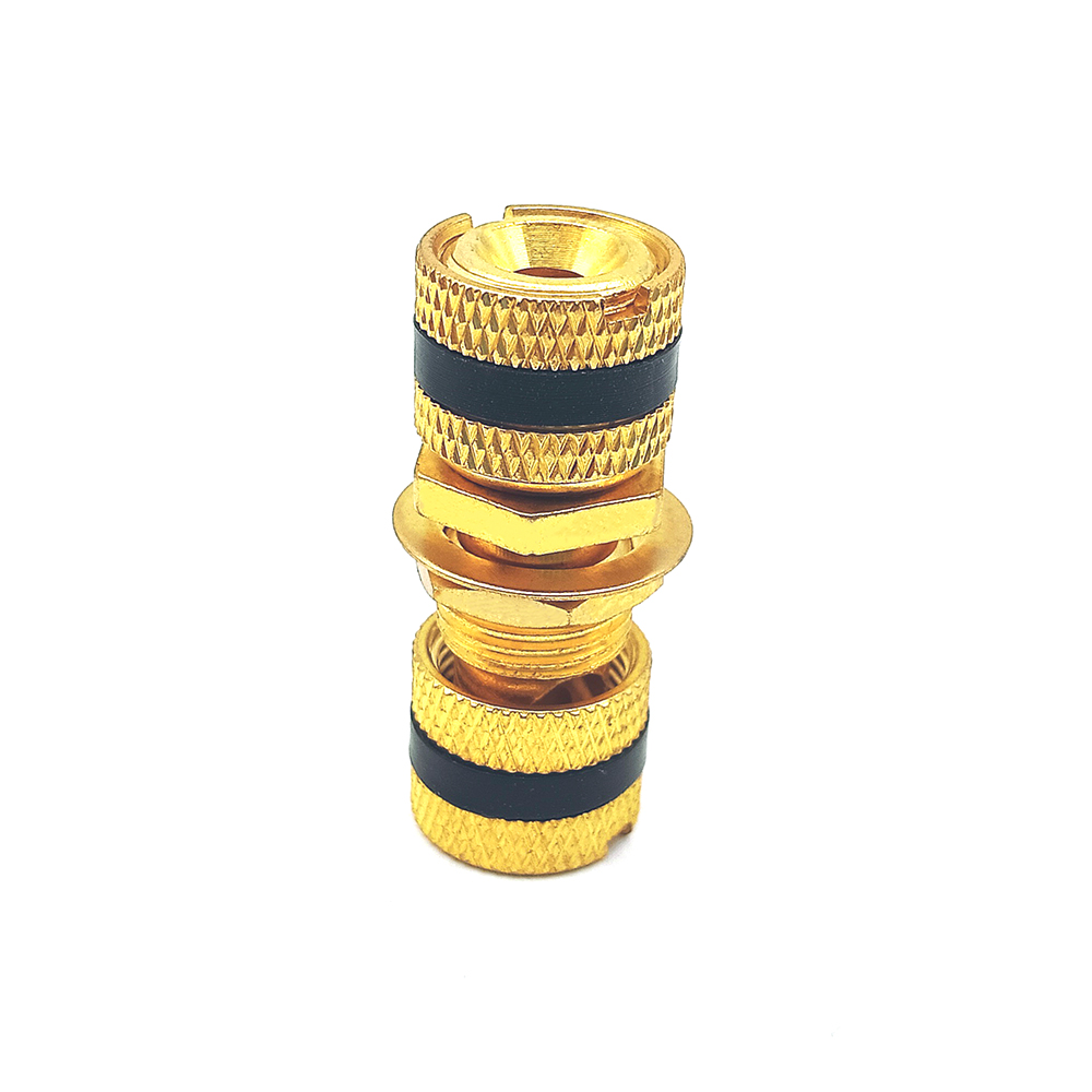 Speaker Binding Post Banana Panel Mount Connector Adapter
