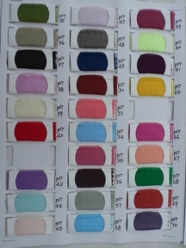 Colour Charts of Organza-5