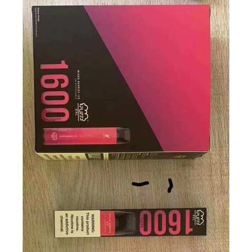 Hot-Selling Item Puff XXL 1600puffs Disposable Vape