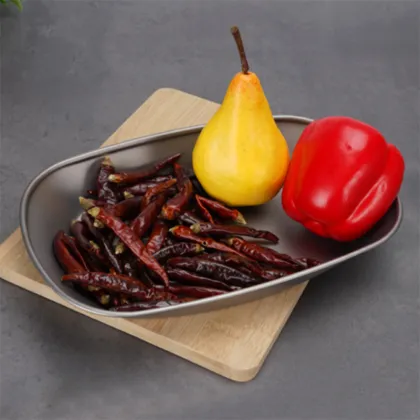 Outdoor Pure Titanium Vegetable Tray