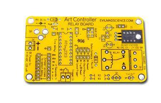 Yellow Solder Mask Tin Plating / HASL PCB Custom Printed Ci