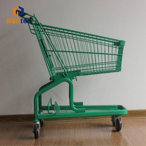 Green Large Capacity German Shopping Trolley