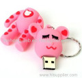 Ursprungliga Gloomy Bear Design Full 3d Usb bricka 4gb