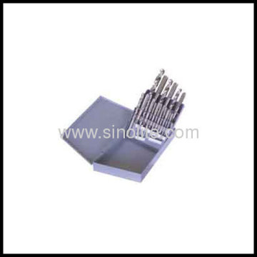 18pcs Of Taps And Drill Set 9pcs Taps M2.5, M3, M3.5,m4,m5,m6,m8,m10,m12, Drill 2.05-10.2mm 