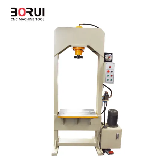 China-made 10 Ton H-Frame Hydraulic Shop Press with Gauge