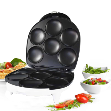 Professional Arepa and Empanada Maker: 6-Portion New Style Electric Non-Stick Surface Kitchen Tool