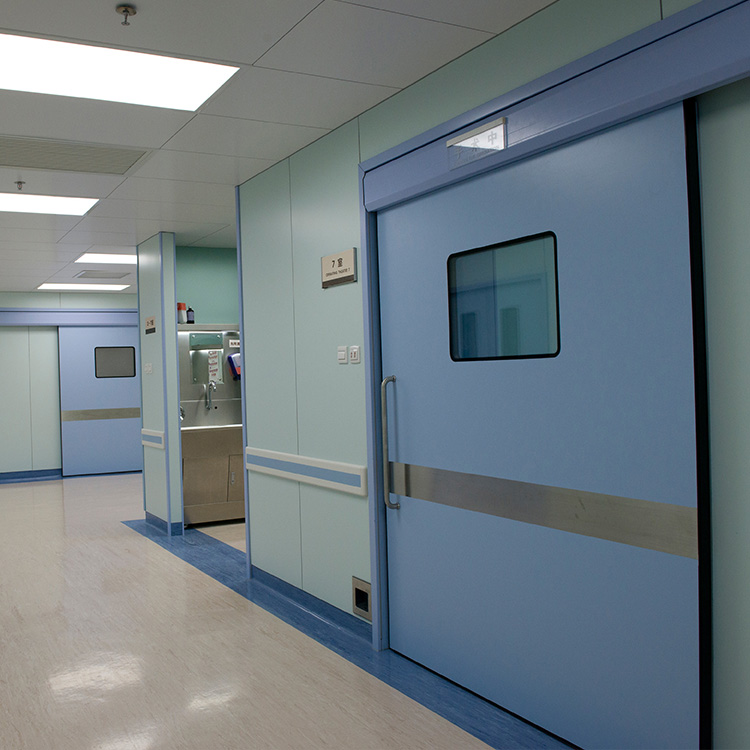 Quick action high quality hospital sliding door