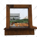 Corten Steel Garden Water Features Column Fountain