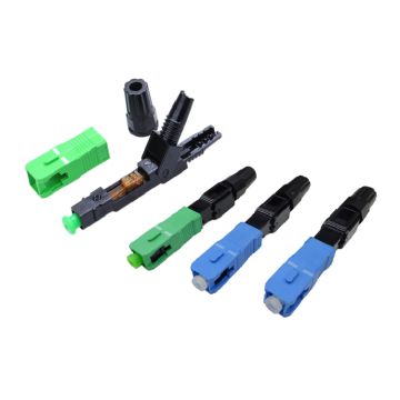Factory Direct Fast FTTH Optical Fiber Quick Connectors: SC APC, SC UPC Assembly Connectors