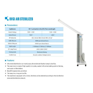 UVGI air sterilizer for office/home/room