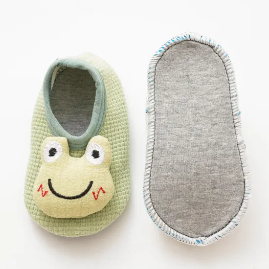 Non-Slip Cartoon Soft Sole Indoor Toddler Shoes for Babies