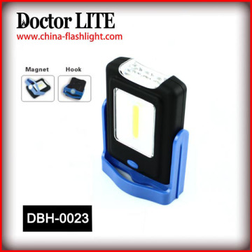 ใหม่ COB+3 LED ABS Polymer Hook Light