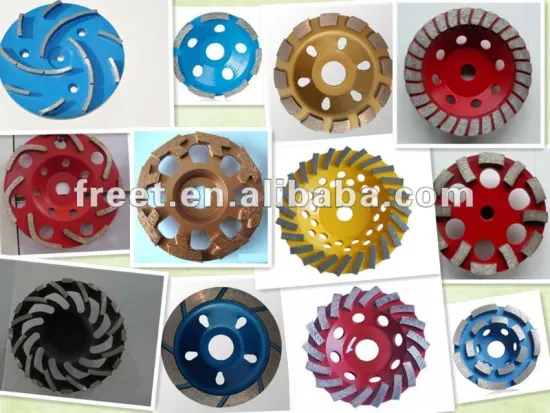 Diamond cup grinding wheels