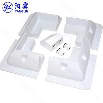 Wholesale Plastic ABS Solar Panel Corner Mount for Caravan