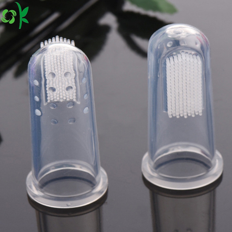 silicone finger toothbrush