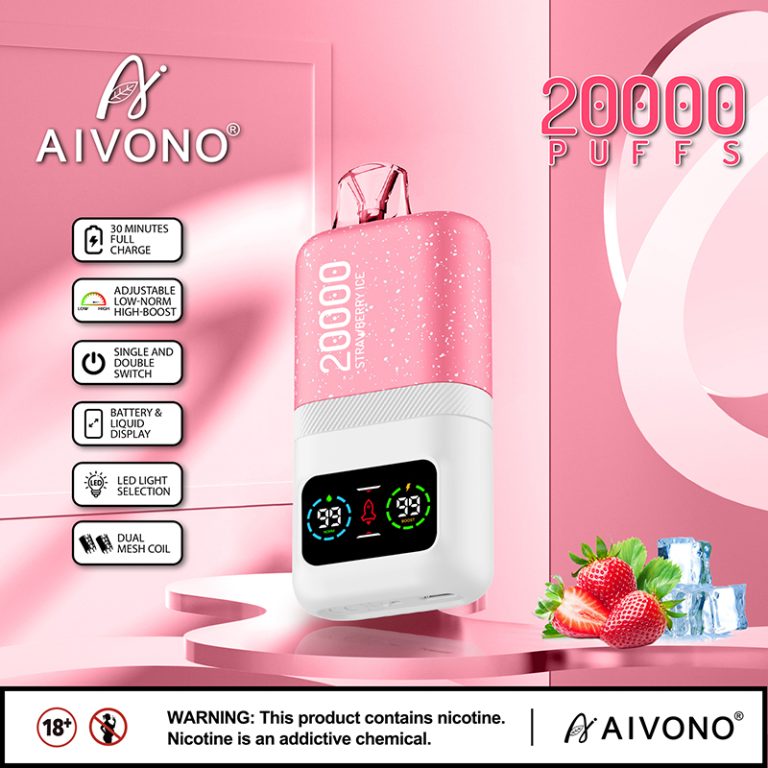 Aivono-Aim-Magic-20000-20K-Puff-Salt-Nic-Vape-Pen-Adjustable-Airflow-Disposable-Vape-with-Strawberry-Ice-Flavor-in-EU-Vape-Shop-768x768