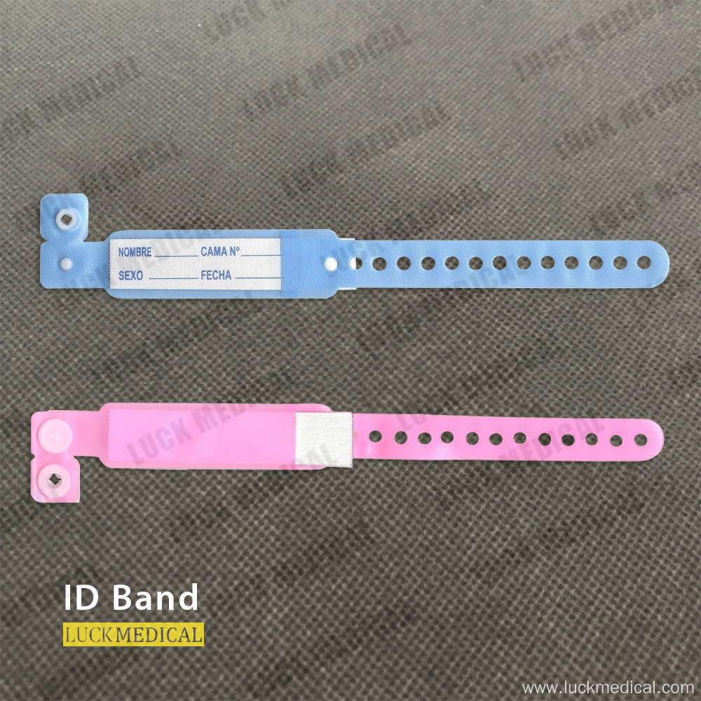 ID Band With Name Card