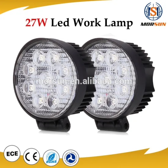 27W FLOOD Lamp Led Work Light Car Boat Truck Offroad SUV 4 Inch 12V 24V led work light
