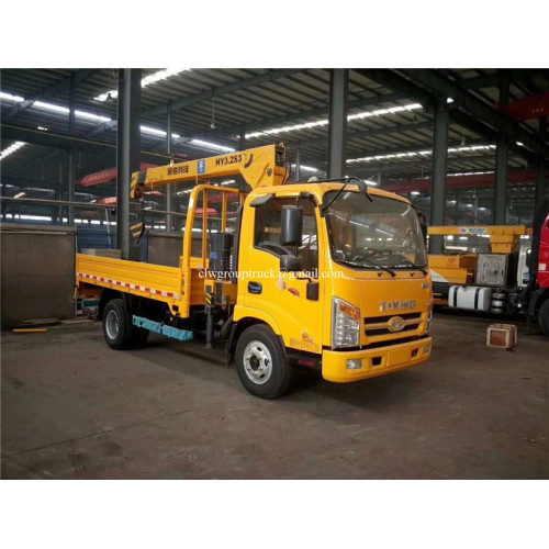 Grue montée sur camion à flèche pliante 3,5 tonnes