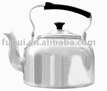 Aluminum polished kettle
