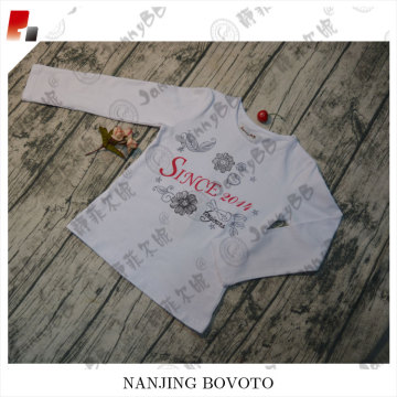 AnnyBB manga longa flor impressa moça hoodie