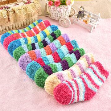 Thicken Baby Socks Autumn Winter Coral Fleece Socks Warm Toddler Boy Girls Floor Socks Infant Clothing Accessories