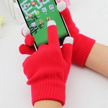 small order women winter ultra-soft brushed interior touch screen gloves