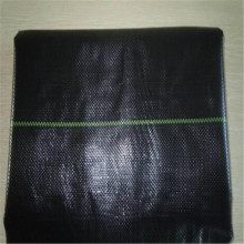 Black PP woven weed control fabric for agriculture