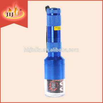 JL-078J aluminum alloy flashlight shaped electric herb grinder