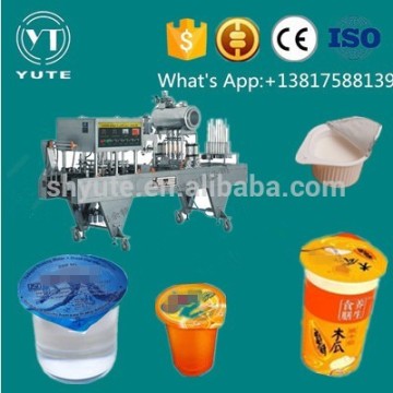 Full line plastic bowl sealing machine /tray packing machinery