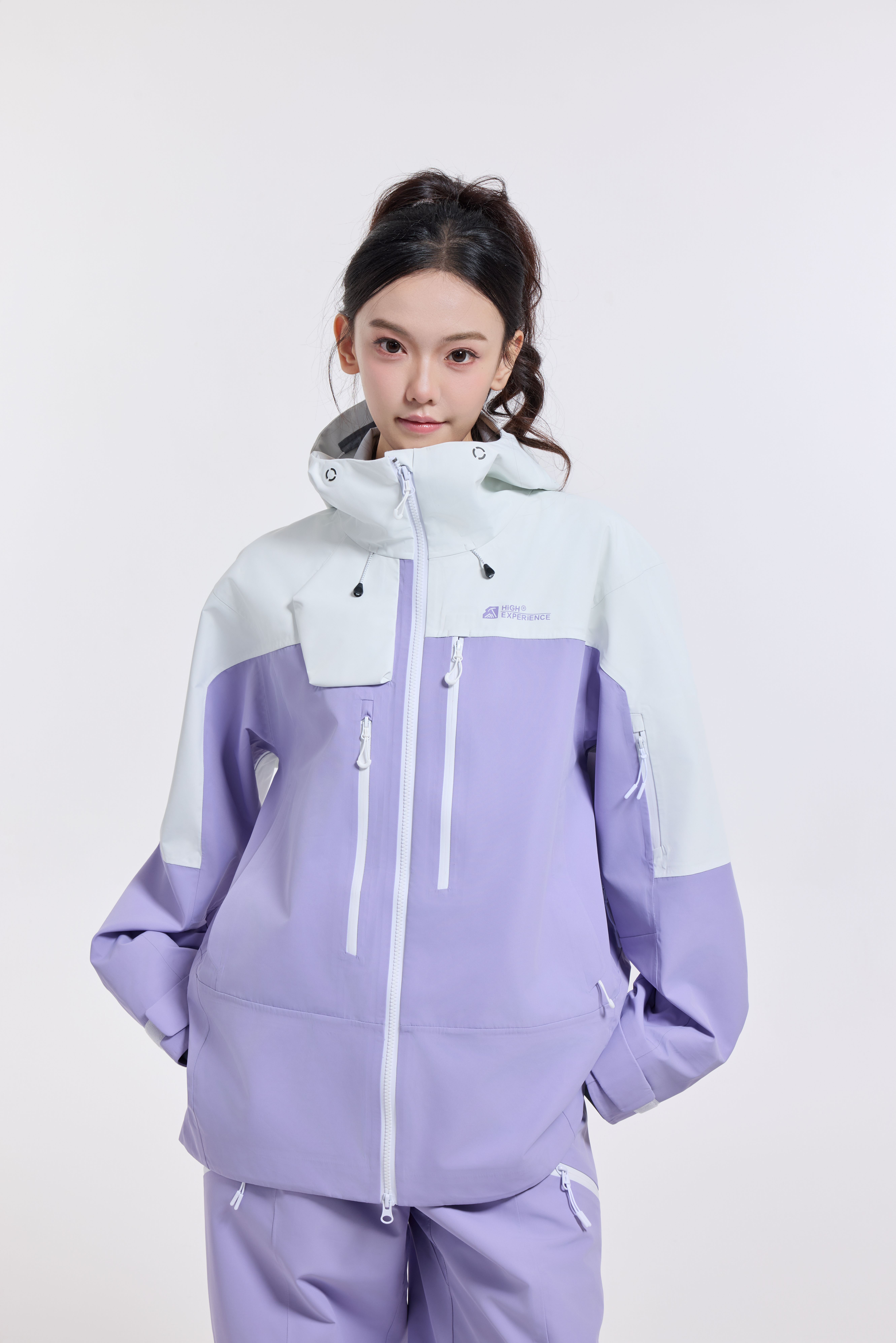 Skiwear women waterproof professional men snowboard jacket