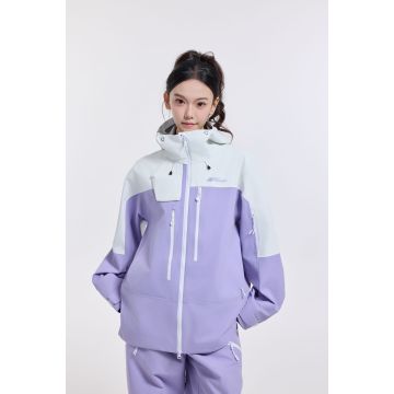 Skiwear women waterproof professional men snowboard jacket