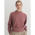 Womens Long Sleeve Sweaters Ribbed Knitted