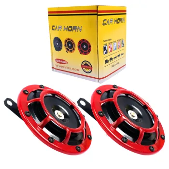 Motorcycle Accessories: High-Pitched Waterproof Alarm Horn - Motorbike Body Parts