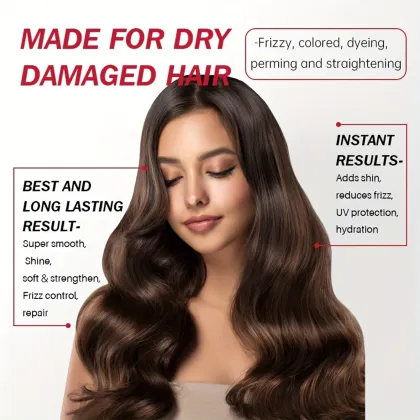 60pcs Hair Care Essence: Vitamin-Infused Shea Butter & Essential Oil Capsules - No Wash Hair Care Oil Capsules