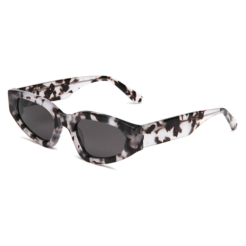 Trendy Slim Cat - Eye Acetate Sunglasses