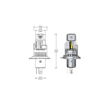 6000K 24000LM 110W CANBUS Mini Wireless H4 LED H7 H11 HB4 9006 9005 HB3 H9 H8 Car Headlight Bulbs