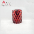 Creative Diamond Star Crystal Glass Candle Holder