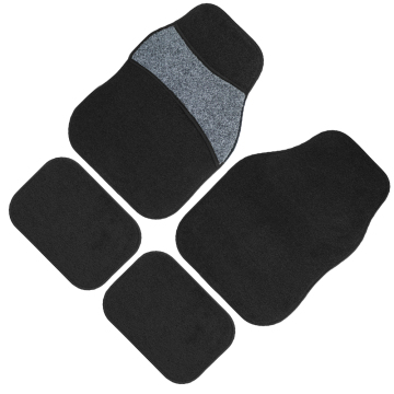 4pcs Anti-Slip Waterproof PVC Car Mats for Floor Protection