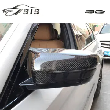 2018-2023 BMW G30 G38 M5 Side Mirror Cover - Carbon Fiber Rear Back Mirror Protection