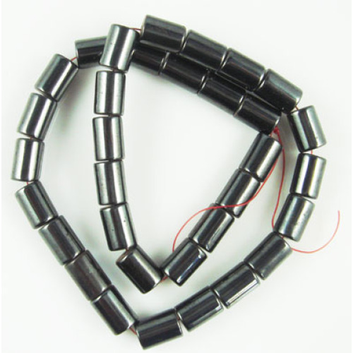 Hematite Tube Beads 8X12MM