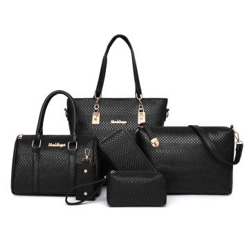 Desainer Grosir Asli PU Tote Fashion Ladies Handbags