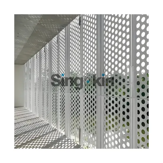 Customized Aluminium Perforated Metal Sheets for Building Cladding