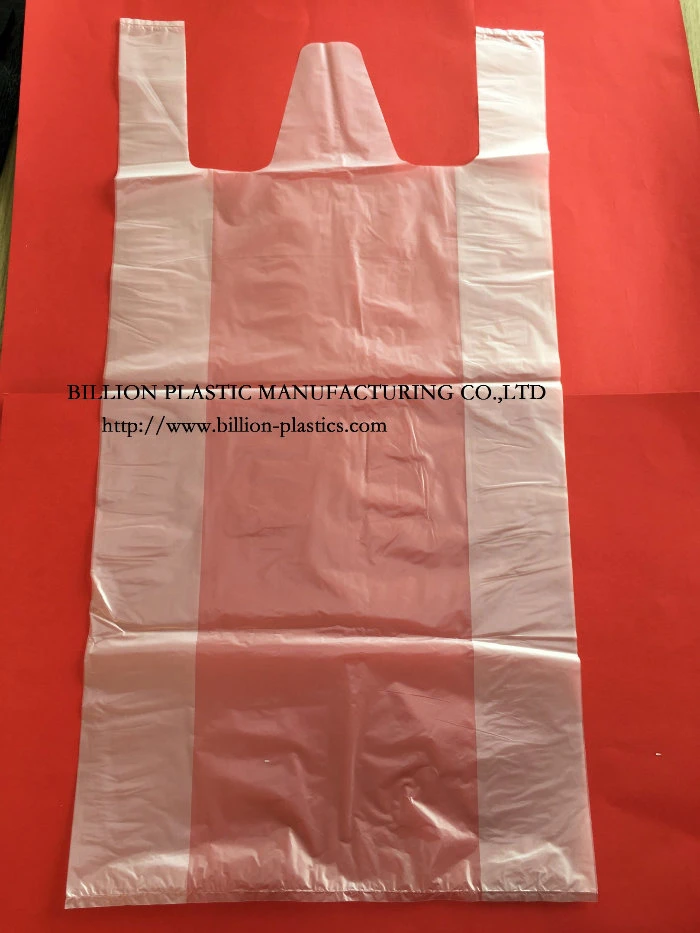 Rubbish Bag T-Shirt Bag Carrier Bag Shopping Bag Polybag Gusset Bag Garbage Bag TF-17062303