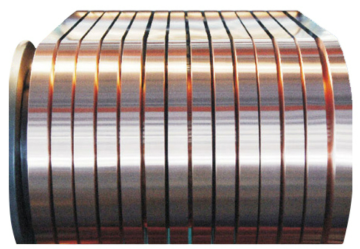 Copper strip for transformers