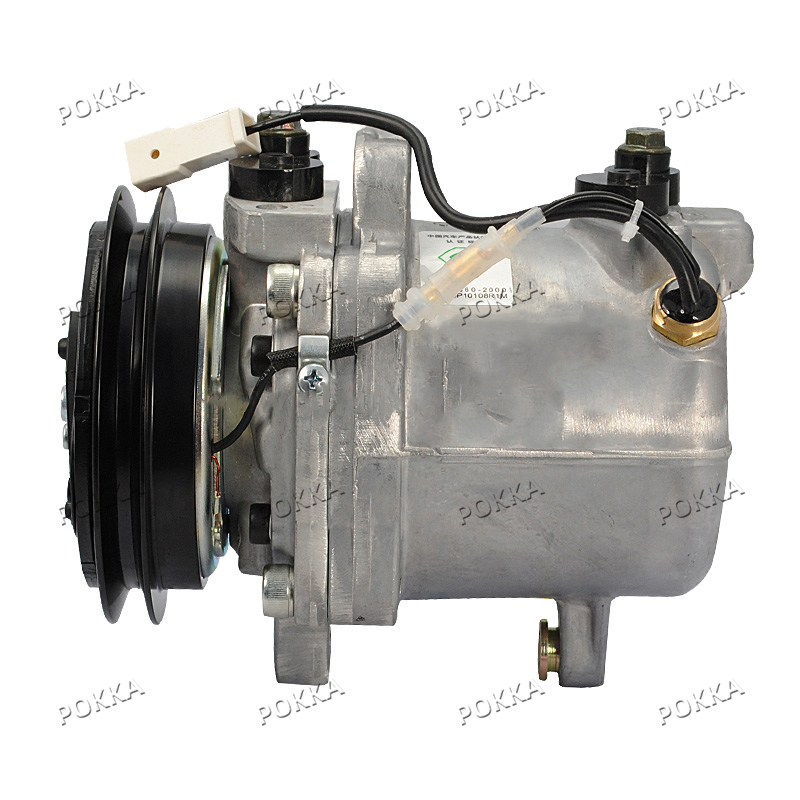 Pokka Air Ac Compressor For Kubota, Ihi Cm8, Changan Excavator, High ...