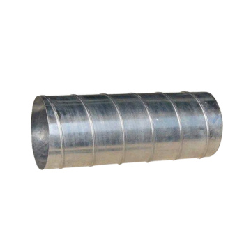 HVAC Keluli Galvanized Steel Air Conditioner Duct Ventilation Fittings Round Duct