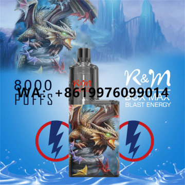 Can you refill a R&M BOX MAX vape