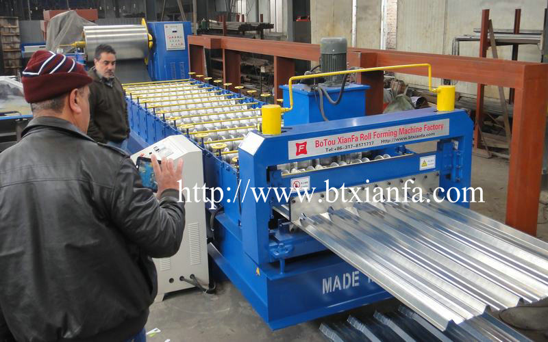 Aluminium  Sheets IBR Roll Forming Machine