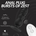Anal Beads Butt Plug Brinquedo adulto vibratório